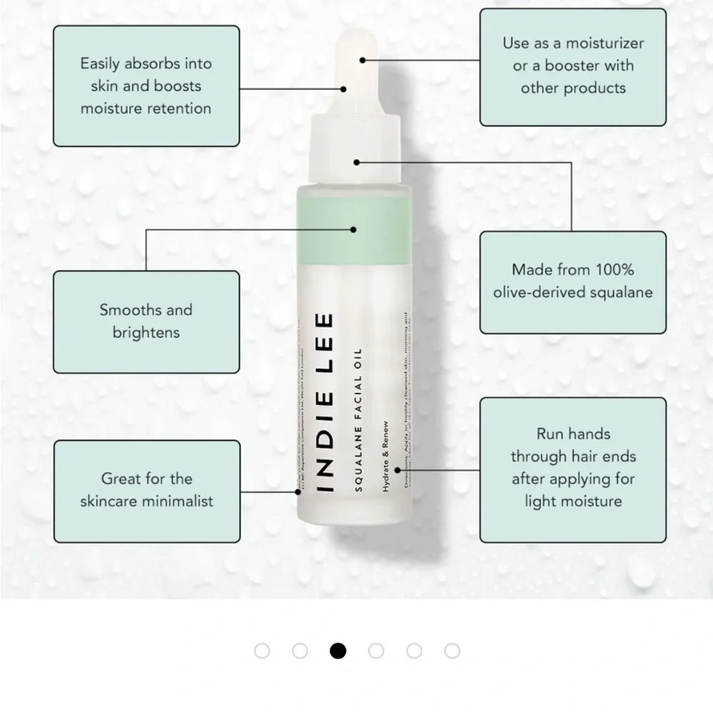 Indie Lee 100% Plant Derived Squalene Oil NIB
